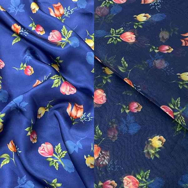 2Pc Shamoz with Organza SWO-0012