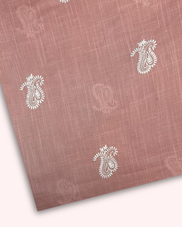 Embroidered Motif Fabric EMF-S25-0060
