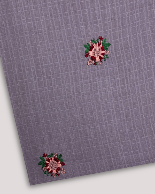 Multi Embroidered Lawn Mauve MEL-S25-115