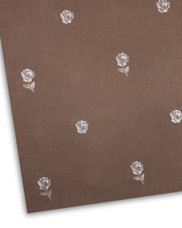 Multi Embroidered Khaddar Clay MEK-W25-0013