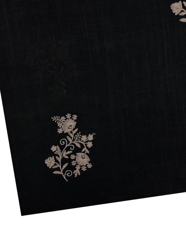 Embroidered Khaddar Black EK-W25-0032