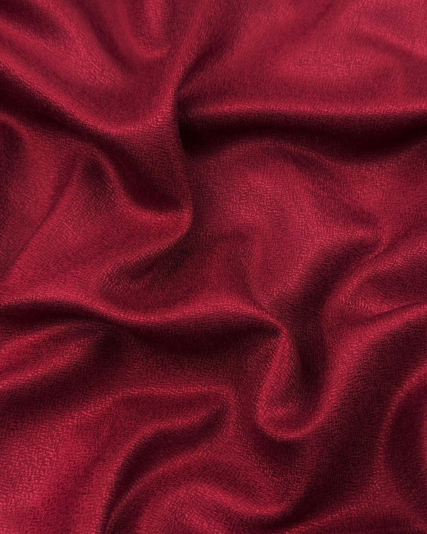 Crepe Linen Maroon CRLW-W25-0005