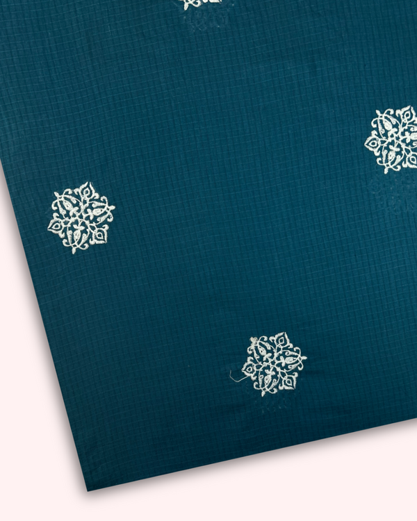 Embroidered Motif Fabric EMF-S25-0061