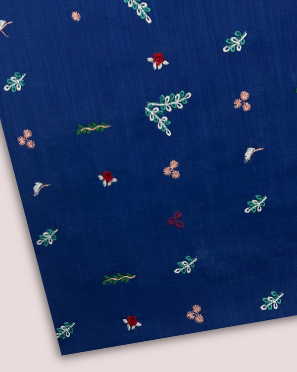 Multi Embroidered Lawn Royal Blue MEL-S25-132