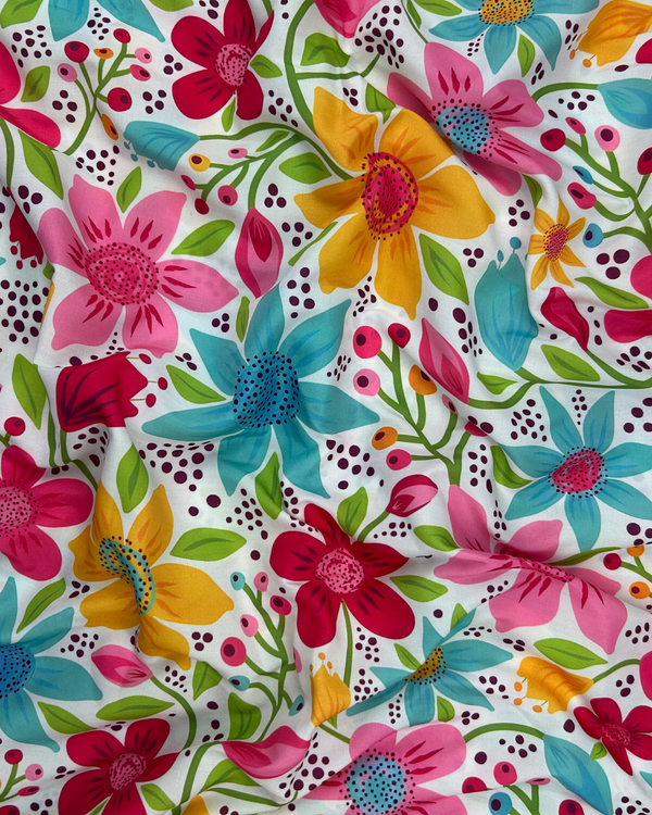 Printed Arabic Silk Lawn PASL-S25-0055