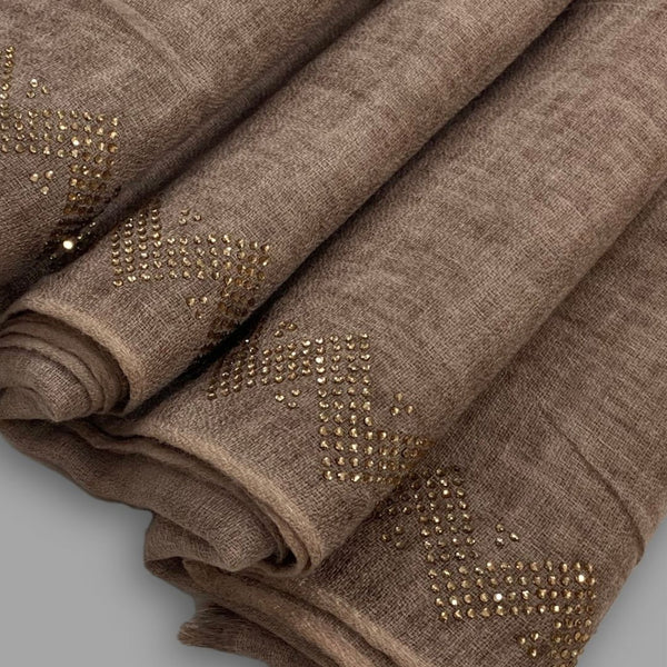Pashmina Stone Work Shawl APSS-W25-0056