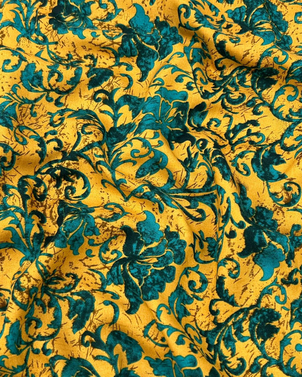 2Pc Digital Print Stone Linen DPSL-W25-0006