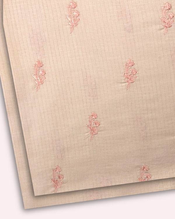 2Pc Embroidered Lawn Peach PMEL-S25-0057
