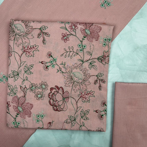 2Pc Embroidered Jaal Lawn ELJL-S25-0007