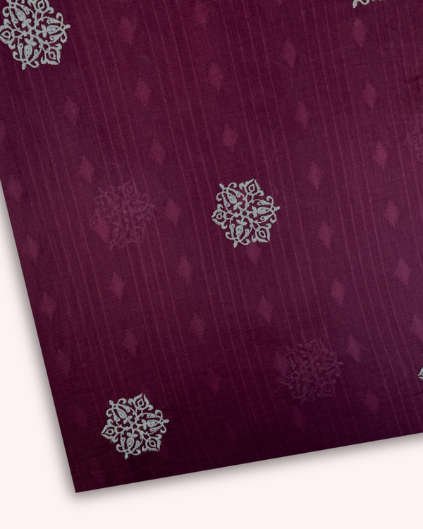 Embroidered Motif Fabric EMF-S25-0063