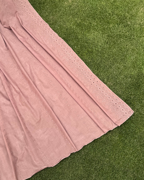 Embroidered Lawn Border Dupatta EBD-S25-0018