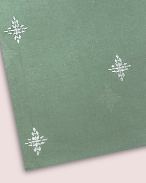 Embroidered Motif Fabric EMF-S25-0049