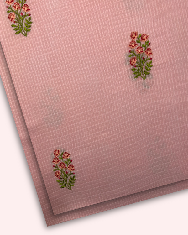 2Pc Embroidered Lawn Peach PMEL-S25-0047