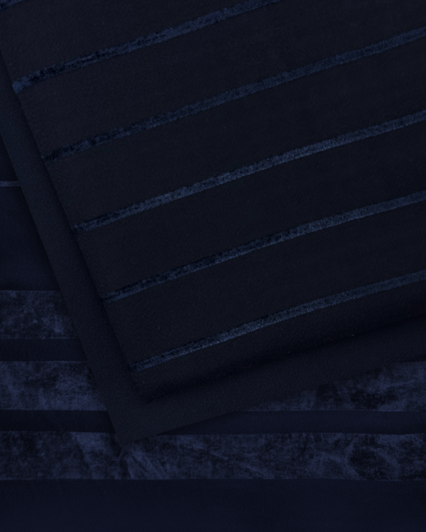 3Pc Alpine Velvet Navy AVN-W25-0003