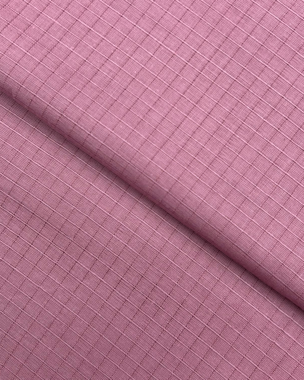 Check Lawn Tea Pink CLS-S25-0044