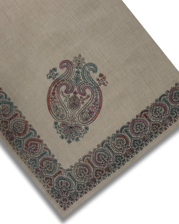 CASHMERE EMBROIDERED SHAWLS CES-W25-0060