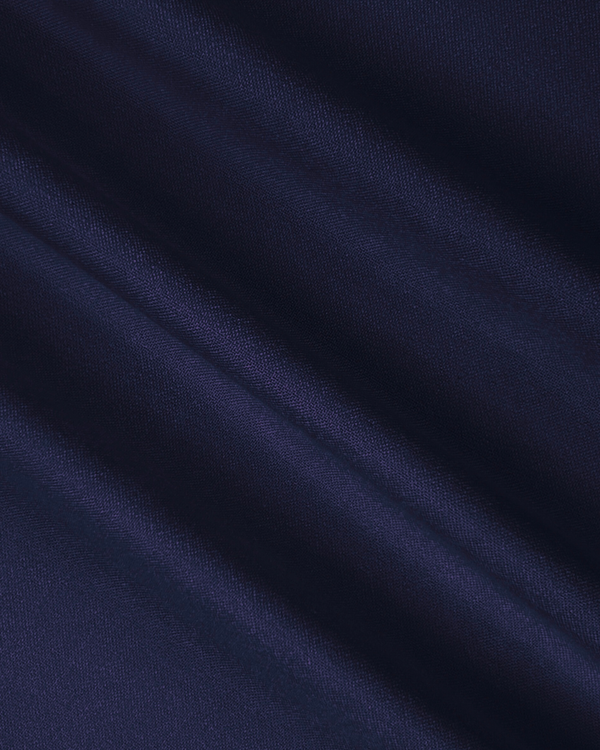 Peach Wool Navy Blue PWO-S25-0054
