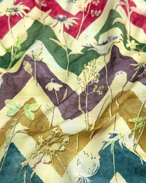 Printed Raw Silk PR-W24-0060
