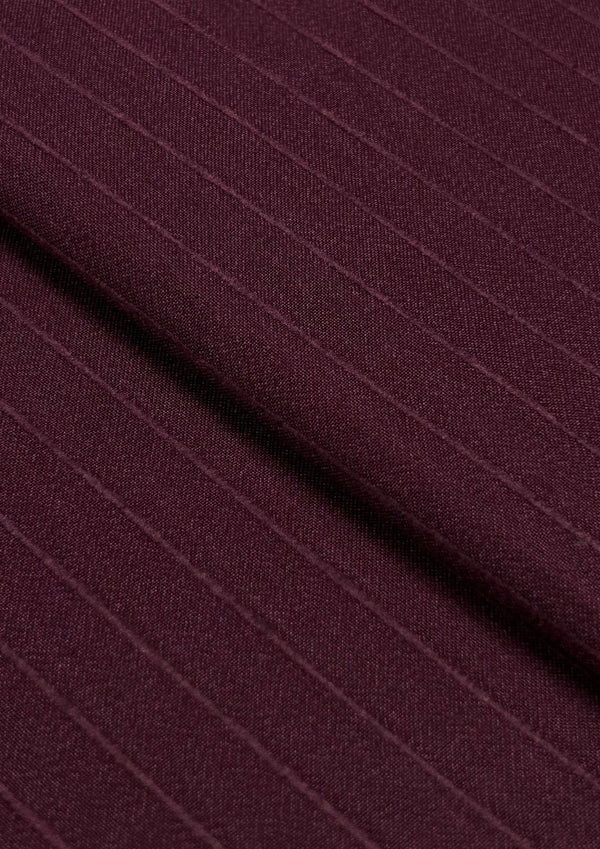 Alpine Rib Deep Maroon AR-W24-0003