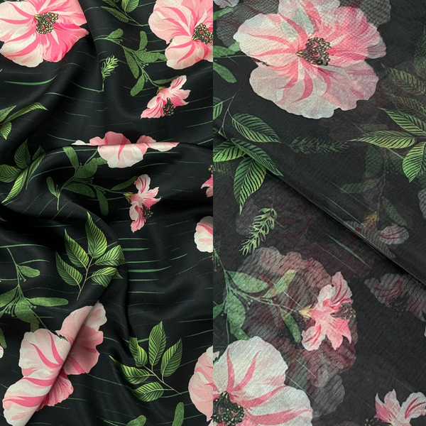 2Pc Shamoz with Organza SWO-0010