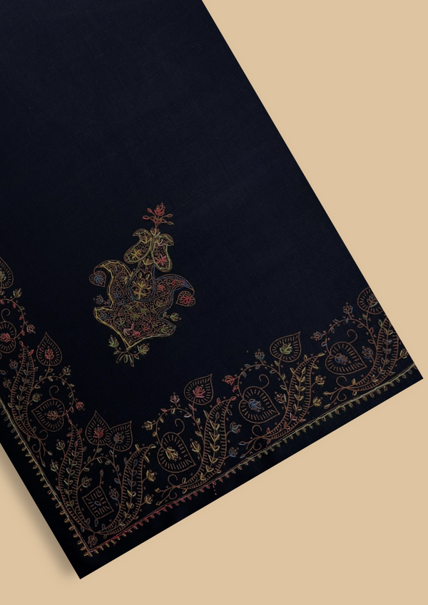 CASHMERE EMBROIDERED SHAWLS CES-W25-0009