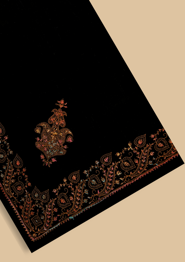 CASHMERE EMBROIDERED SHAWLS CES-W25-0013