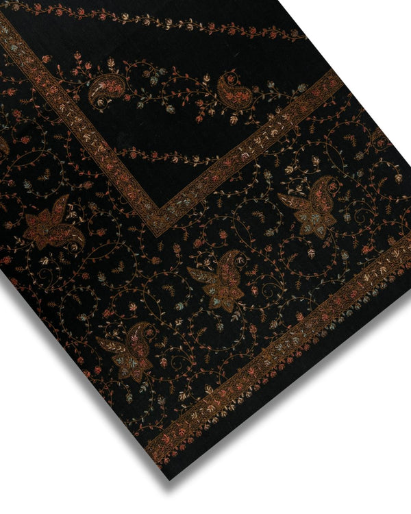 CASHMERE EMBROIDERED SHAWLS CES-W25-0022