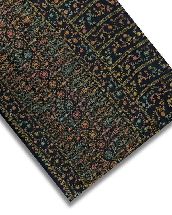 CASHMERE EMBROIDERED SHAWLS CES-W25-0026