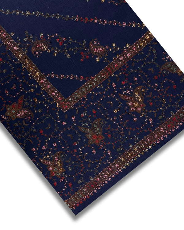 CASHMERE EMBROIDERED SHAWLS CES-W25-0028