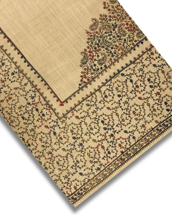 CASHMERE EMBROIDERED SHAWLS CES-W25-0041