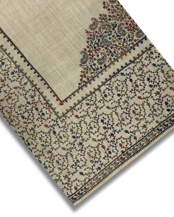 CASHMERE EMBROIDERED SHAWLS CES-W25-0043