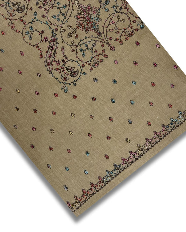 CASHMERE EMBROIDERED SHAWLS CES-W25-0045