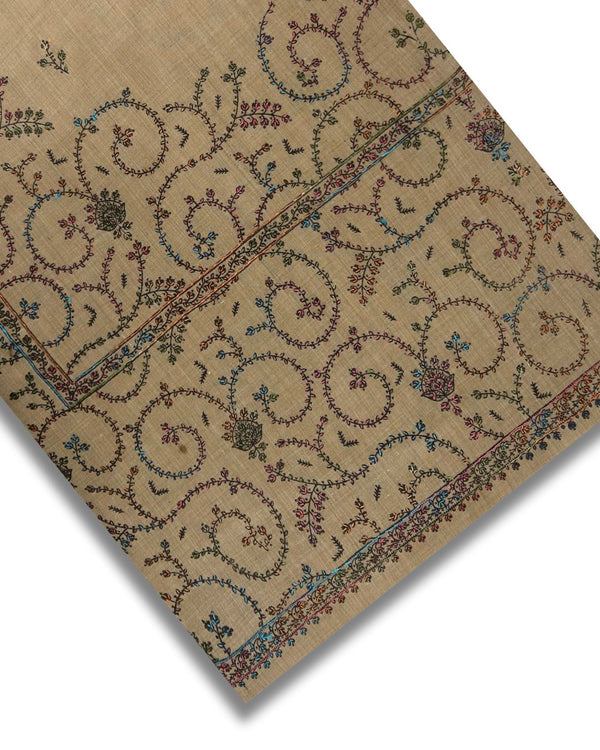 CASHMERE EMBROIDERED SHAWLS CES-W25-0047