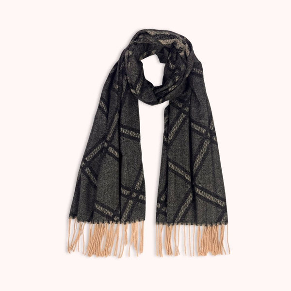 CASMERE WOOL Stole CWS-W25-0013