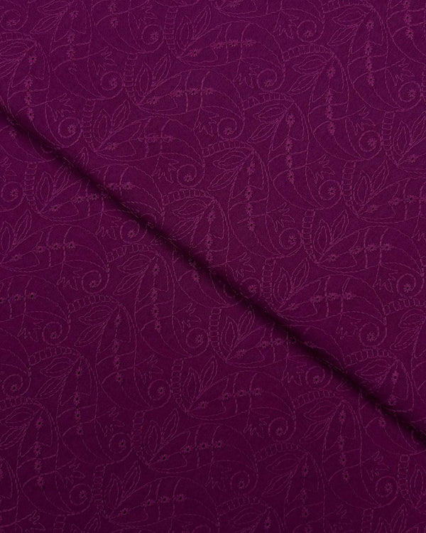 Chikankari Magenta CKC27