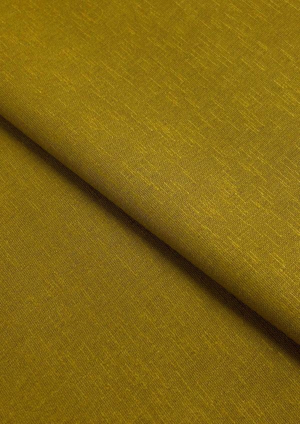 Deluxe Cotton Karandi Olivish Mustard DK-W24-0003