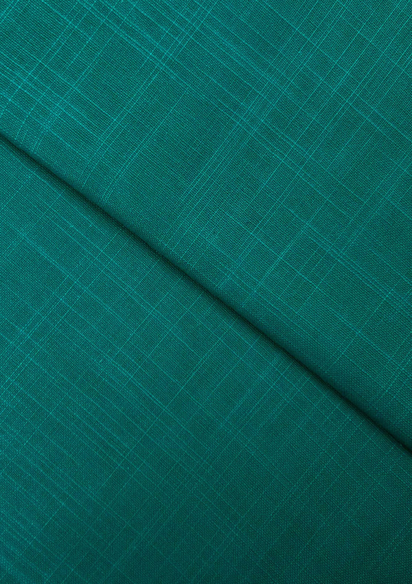 Cross Slub Khaddar Sea Green CSK-W24-0024