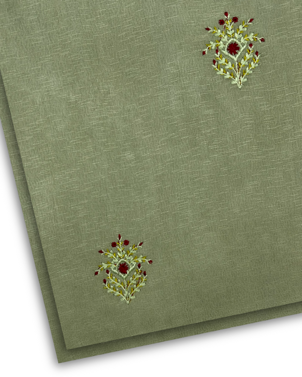 2Pc Multi Embroidered Karandi KEM-W25-0036