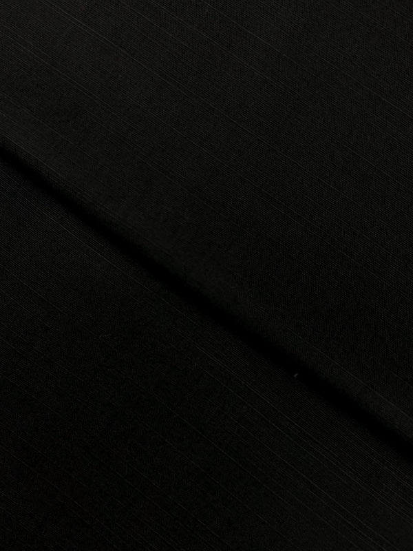 Textured Linen Black CDLW018