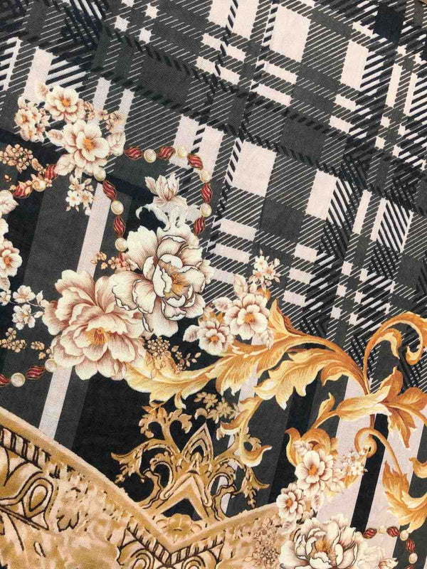 Acrypashmina Printed Shawl APSS-W25-0018