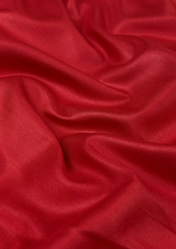 Plain Linen Red PLW17