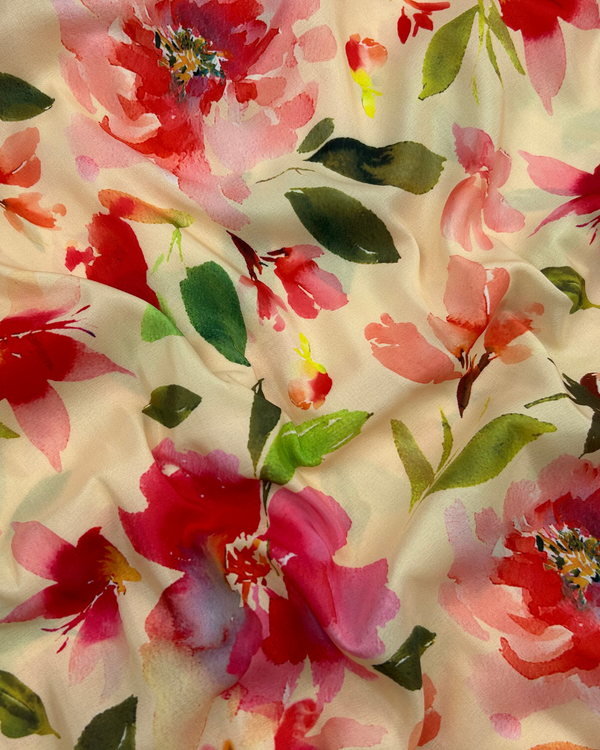 Printed Arabic Silk Lawn PASL-S25-0003