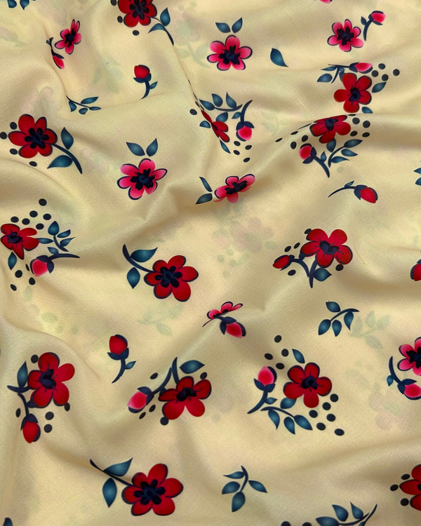 Printed Arabic Silk Lawn PASL-S25-0008