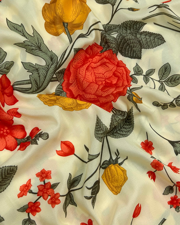 Printed Arabic Silk Lawn PASL-S25-0020