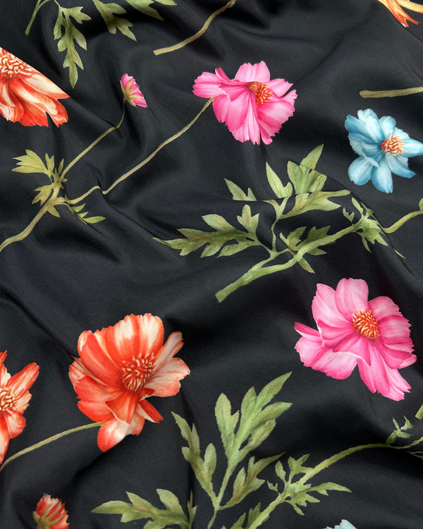 Printed Arabic Silk Lawn PASL-S25-0029