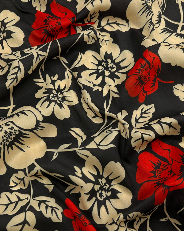 Printed Arabic Silk Lawn PASL-S25-0035
