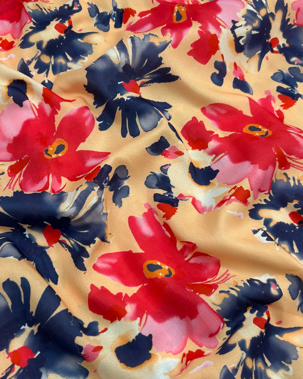 Printed Arabic Silk Lawn PASL-S25-0037