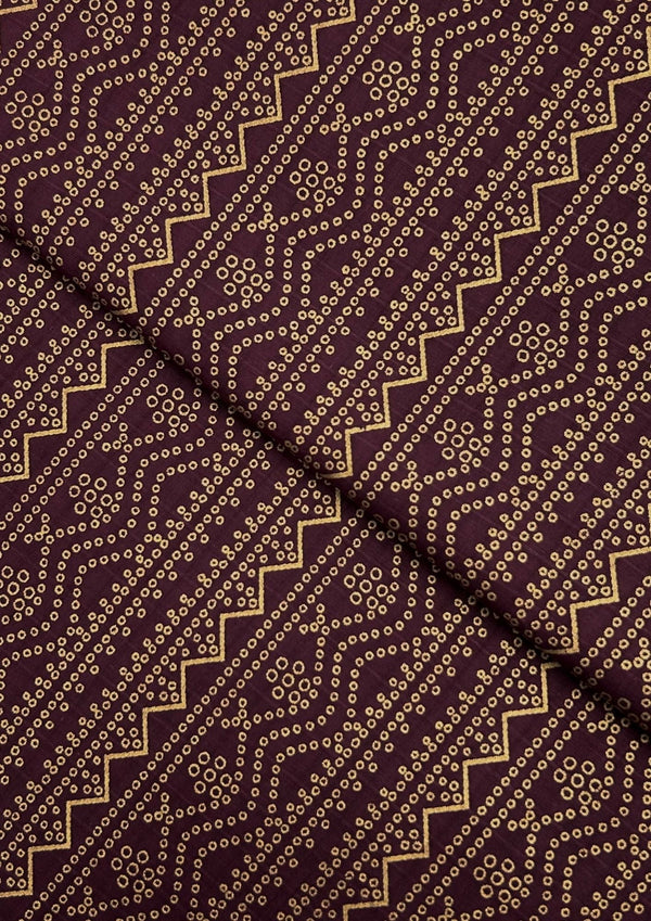 Block Printed Lawn Magenta BPL0032