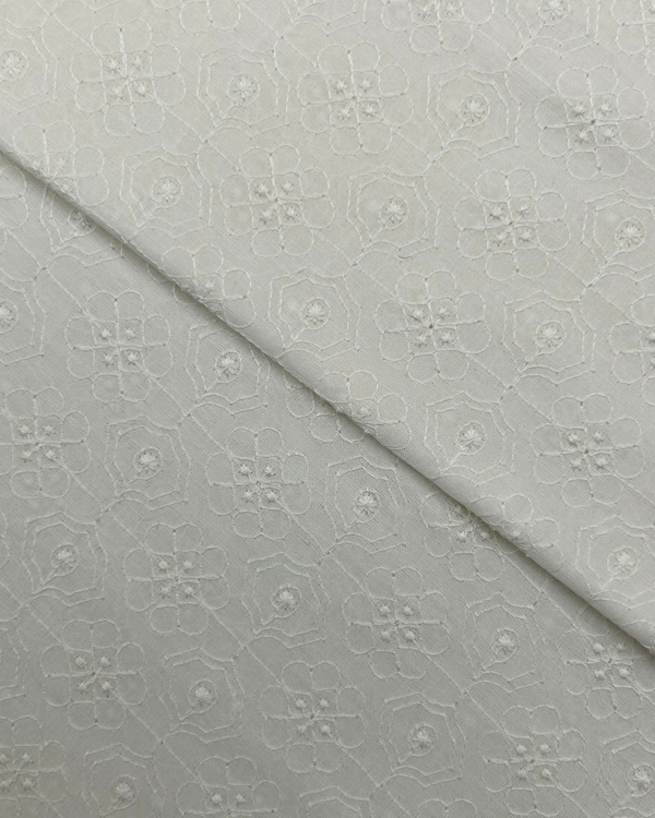 Chikankari Lawn Cut Piece CLCP-S25-0024
