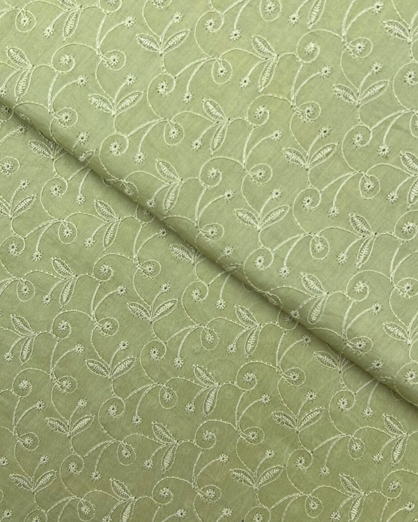 Chikankari Lawn Cut Piece CLCP-S25-0039